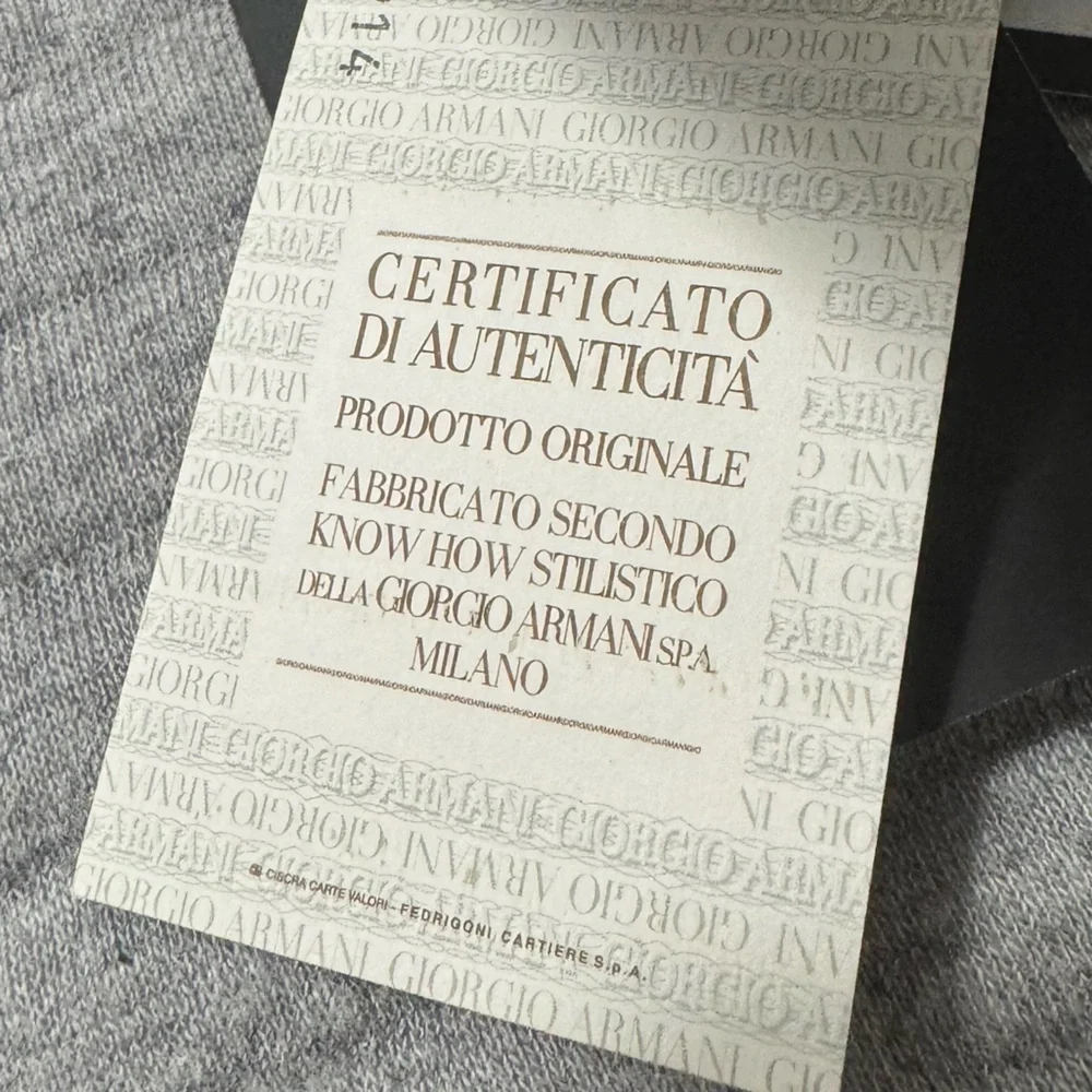 Emporio Armani Multicolour Checked High-Waisted Wide Leg Trousers Size 4 - Picture 11 of 14